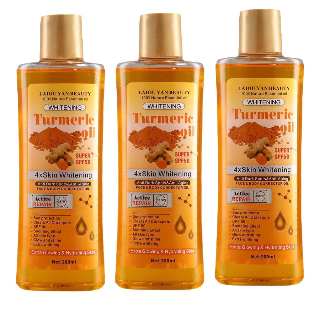 Turmeric Essential Oil Ginger Deep Hydration Nourishing Smoothing Face Serum Oil Skin Care