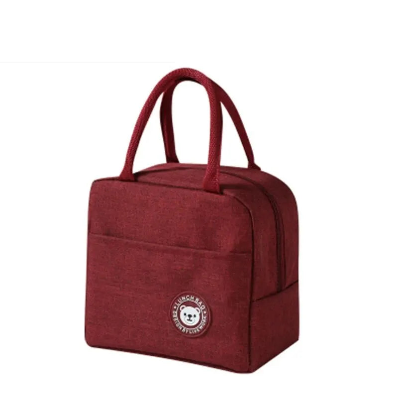 Insulated Lunch Bag Insulation Bento Pack Aluminum Foil Rice Bag Meal Pack Ice Pack Student Bento Lunch Handbag