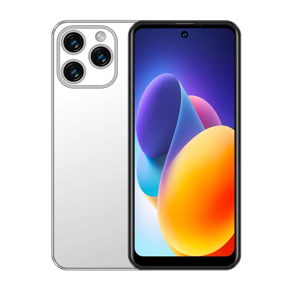 Global Vision 5G Smartphone Android Note 16 Pro 12GB RAM 256G ROM 24+48MP MTK10 Core 4G Mobile Phone