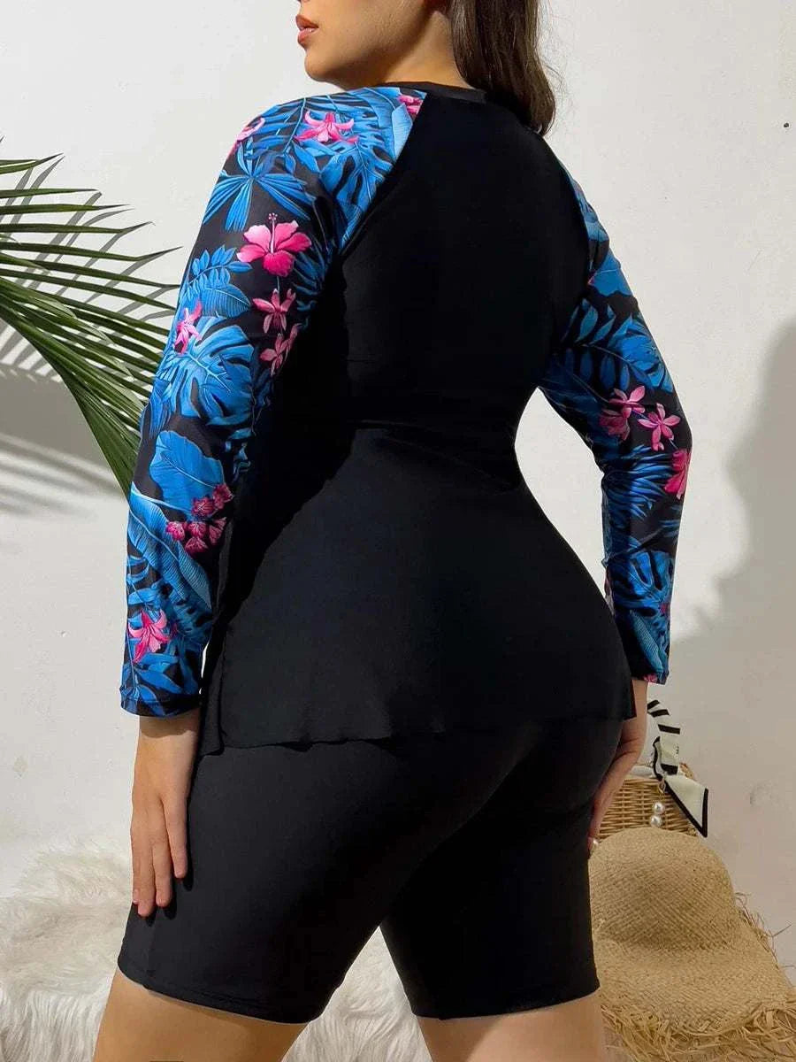 Women Plus Size Swimsuit