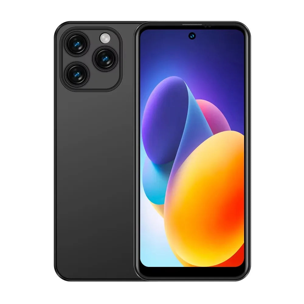 Global Vision 5G Smartphone Android Note 16 Pro 12GB RAM 256G ROM 24+48MP MTK10 Core 4G Mobile Phone