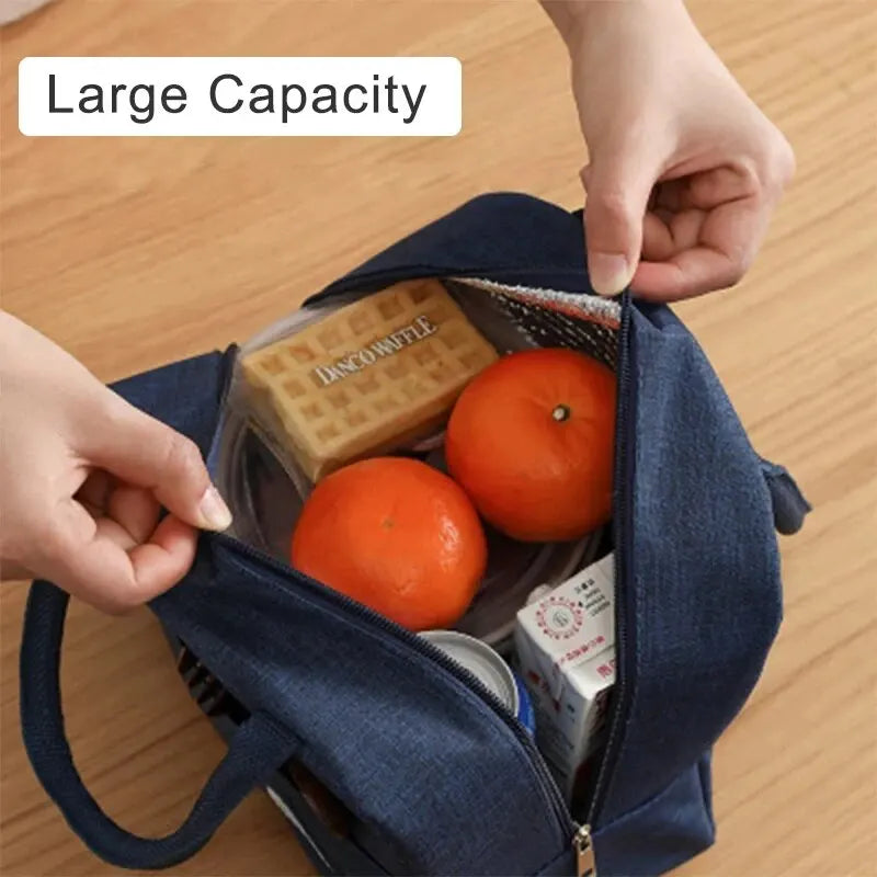Insulated Lunch Bag Insulation Bento Pack Aluminum Foil Rice Bag Meal Pack Ice Pack Student Bento Lunch Handbag