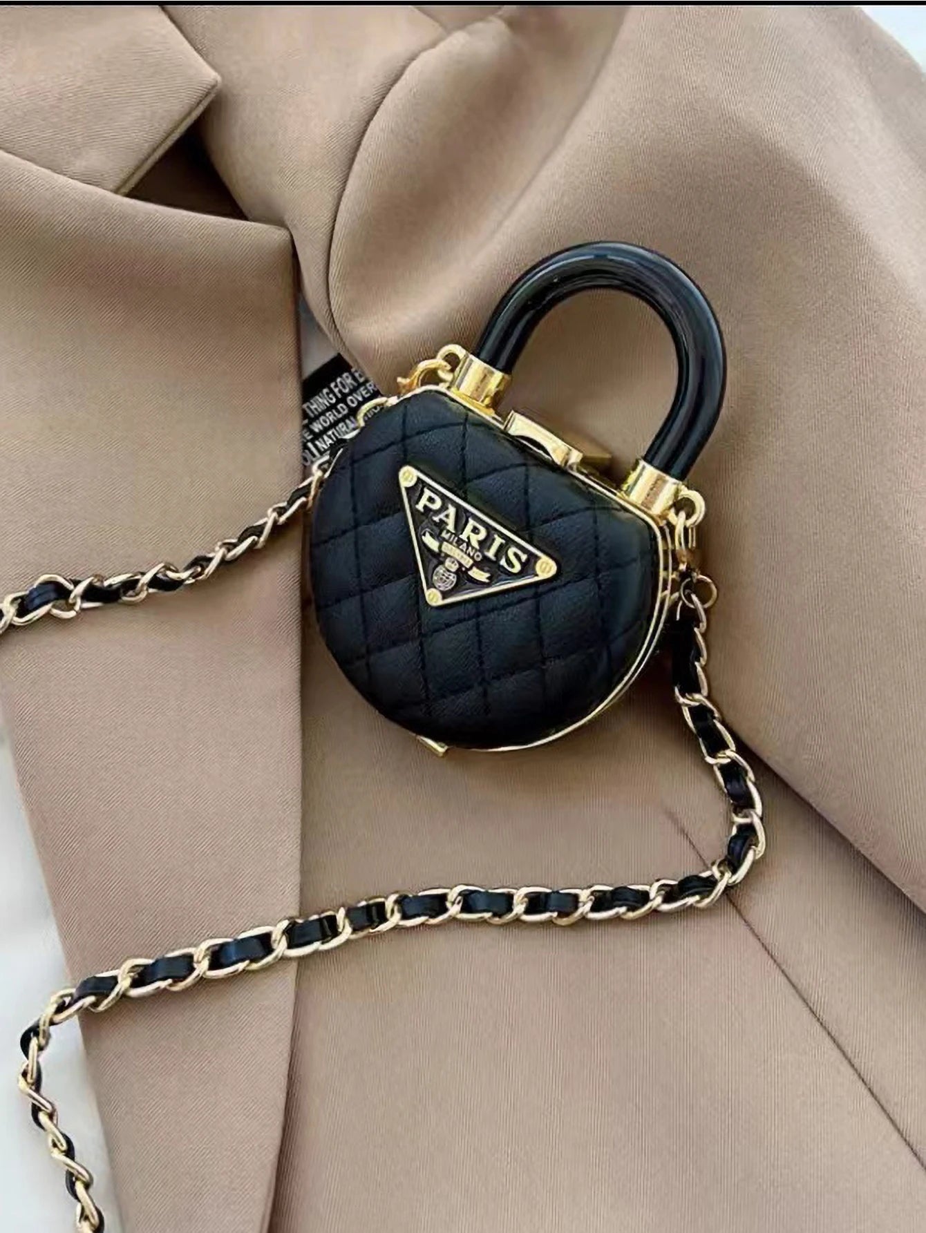 Ladies' Fashion Mini Lipstick Bag Chain Strap Shoulder Cross Bag