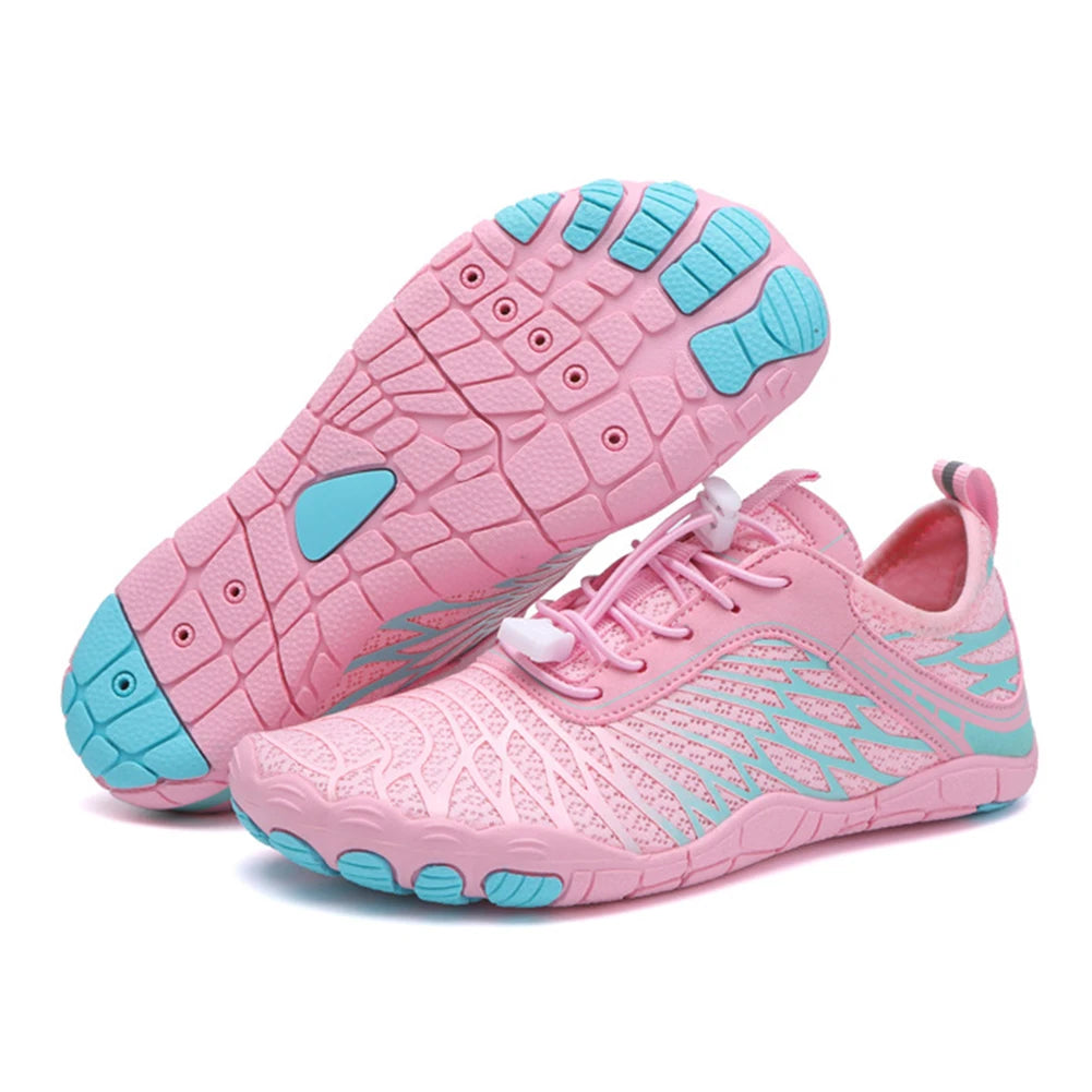 Men Women Quick-Dry Aqua Shoes Running Fitness Sneakers Beach Sports Swim Sandals Barefoot Surfing Diving Sneakers