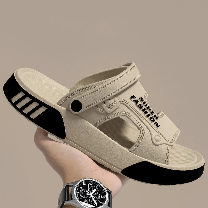 Men Slippers Summer Sandals Indoor Outdoor Walking Beach Shoes Flip Flops Home Shoes