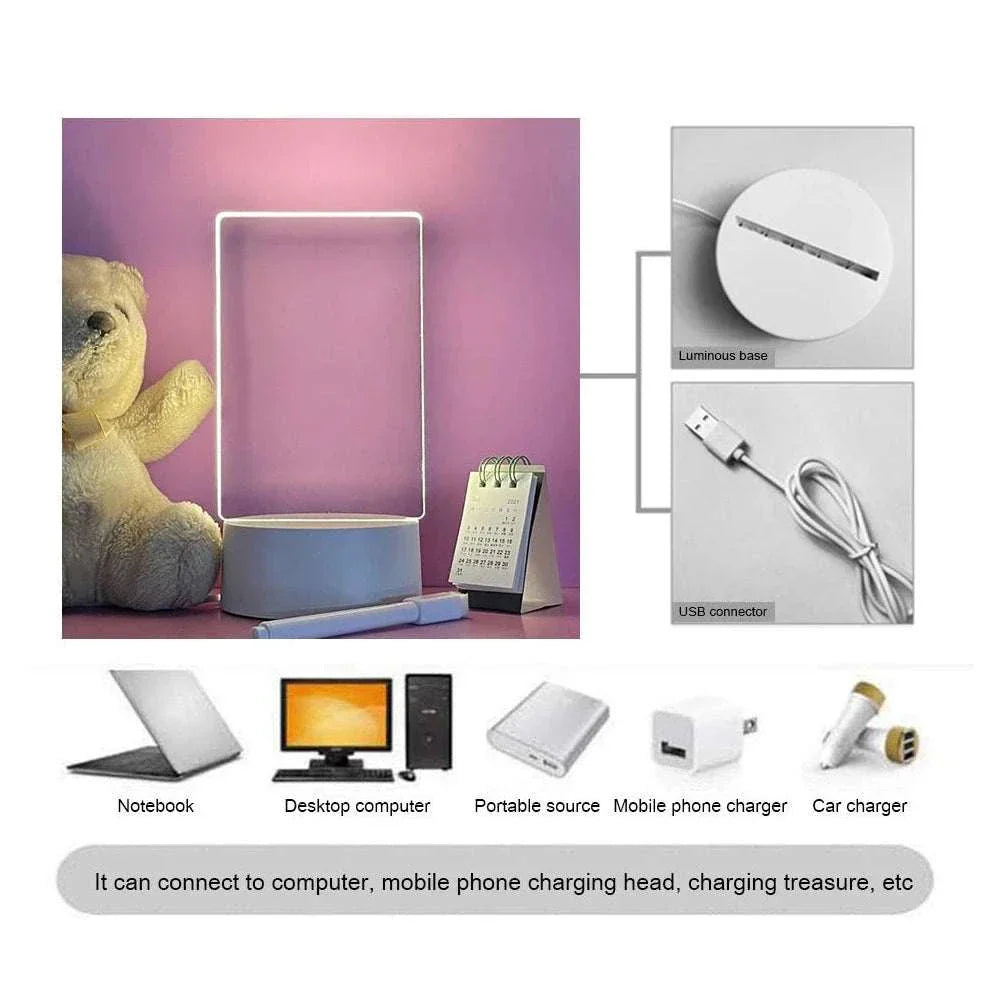 Transparent LED Night Lights