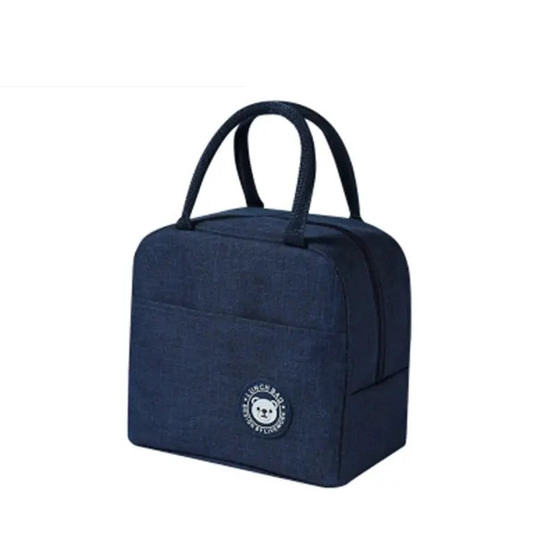 Insulated Lunch Bag Insulation Bento Pack Aluminum Foil Rice Bag Meal Pack Ice Pack Student Bento Lunch Handbag