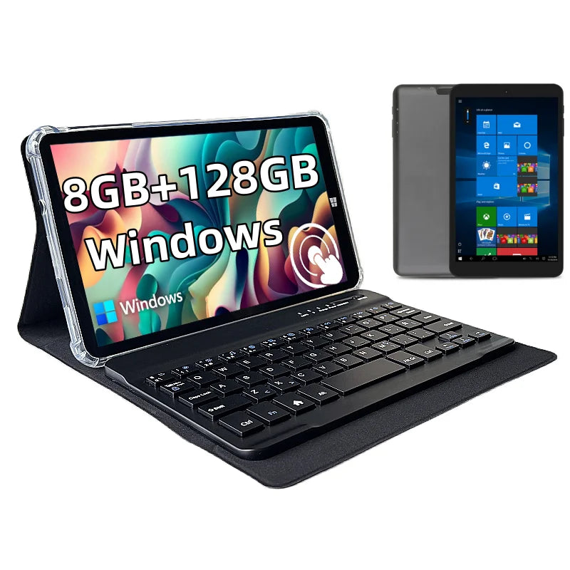 8GB RAM 128GB ROM Tablet PC 8 INCH 64 Bit x64 System Windows 10 Pocket AR3 Dual Cameras Quad Core WIFI