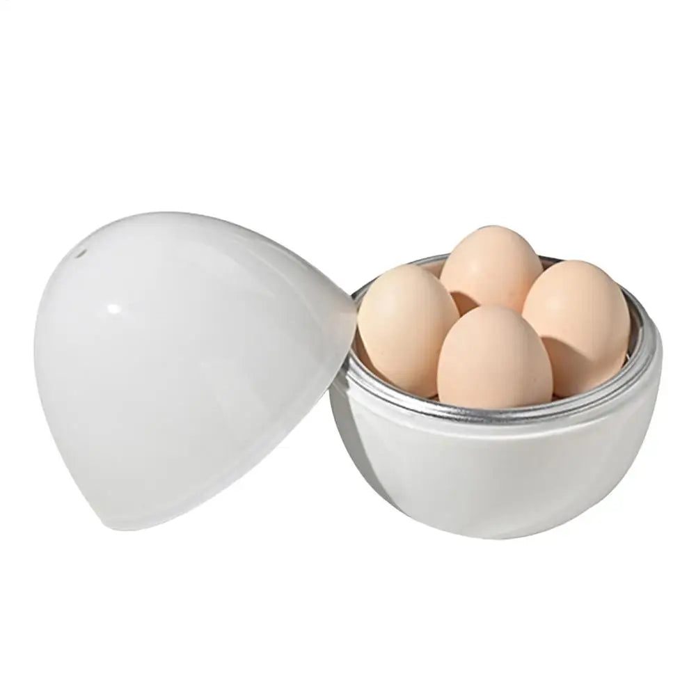 Microwave Egg Steamer Microwave Boiled Egg Maker Rapid Egg Cooker Egg Boiler Kitchen Gadgets for Hard Soft Boiled Egg