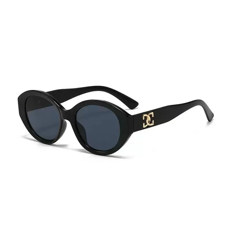 Unisex Luxury Brand Fashion Sunglasses Gradient UV400 Protection Small round Designer Eyewear for Men And Women