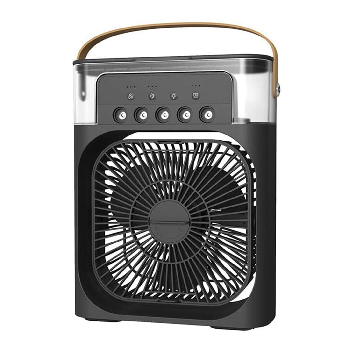 USB Electric Portable 3 in 1 Airs Cooler Fan Air Conditioners LED Night Light Fan Home Desktop Air Cooling Fan