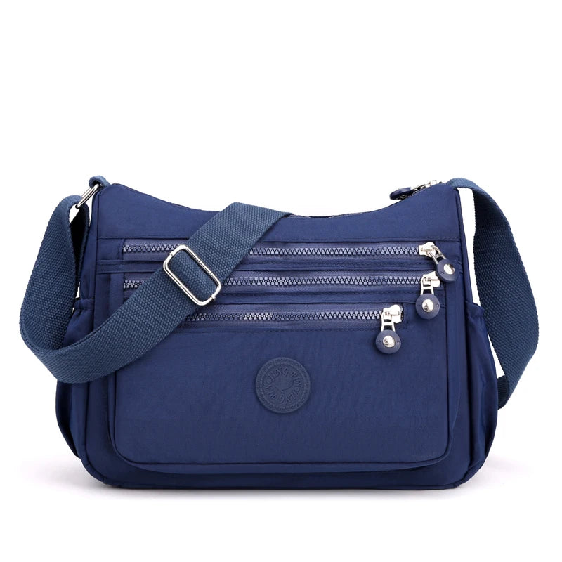 Shoulder Bag Waterproof Crossbody Nylon Bag for Women Messenger Bags Ladies Handbag