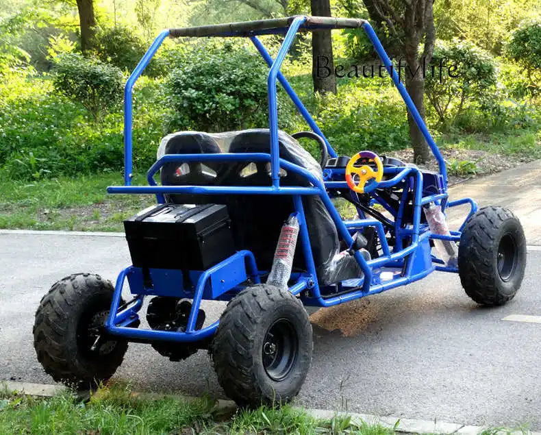 All Terrain ATV Kart Double Seater Motorcycle 4x4 Adult Gasoline 4x4 Electric Vehicle