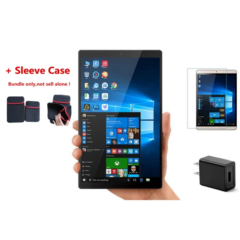 8GB RAM 128GB ROM Tablet PC 8 INCH 64 Bit x64 System Windows 10 Pocket AR3 Dual Cameras Quad Core WIFI
