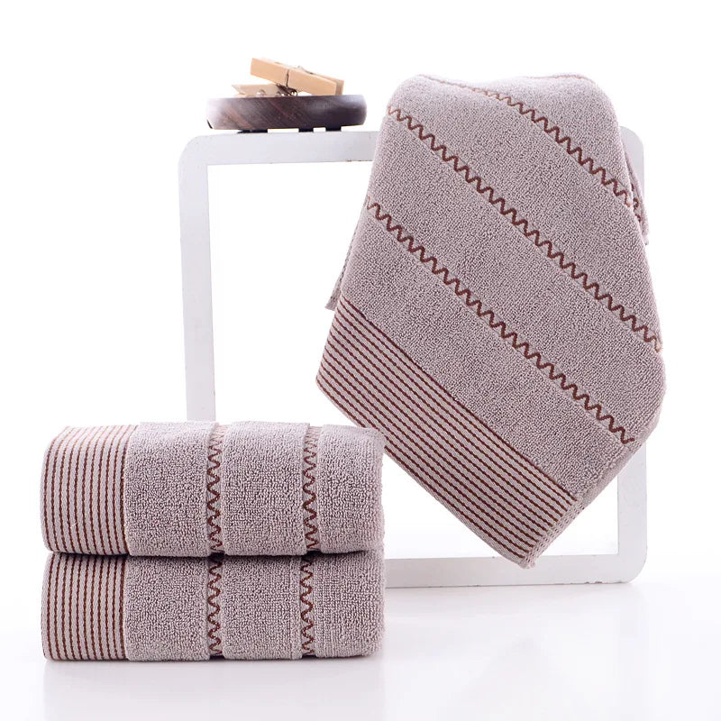 Premium Quality Soft Hand Towels 73 x 34cm 100% Cotton Highly Absorbent 1PCS Towels for Bathroom Gym Hotel and Spa hair Towels