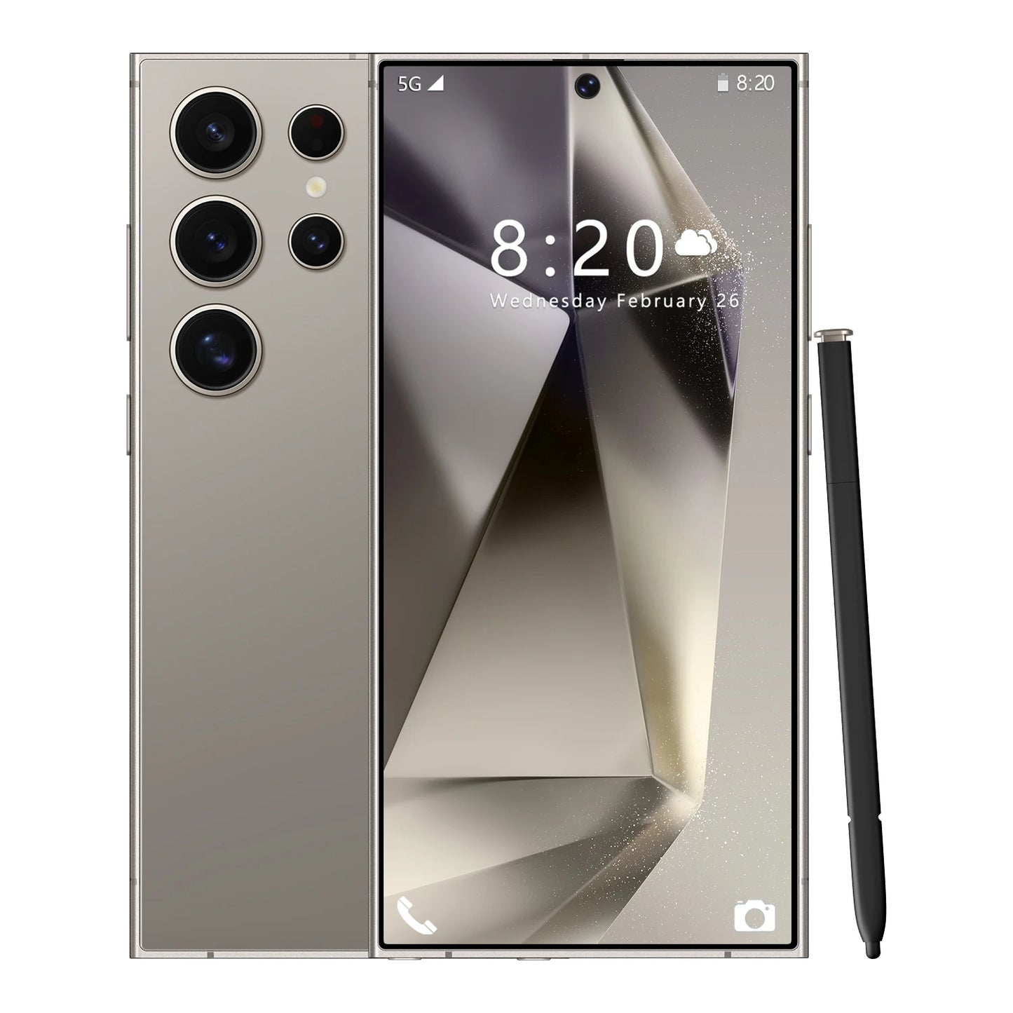 S24 Ultra, Smartphone Android, 6.8 inch, 8GB RAM, 256GB, 512GB 1TB ROM,Dual SIM,Mobile phone,Google Play Store,24+48MP,5500mAh
