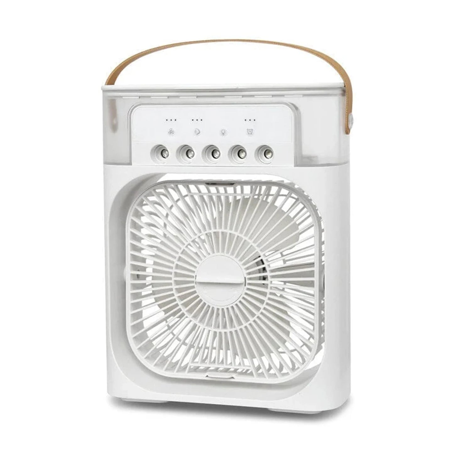 USB Electric Portable 3 in 1 Airs Cooler Fan Air Conditioners LED Night Light Fan Home Desktop Air Cooling Fan