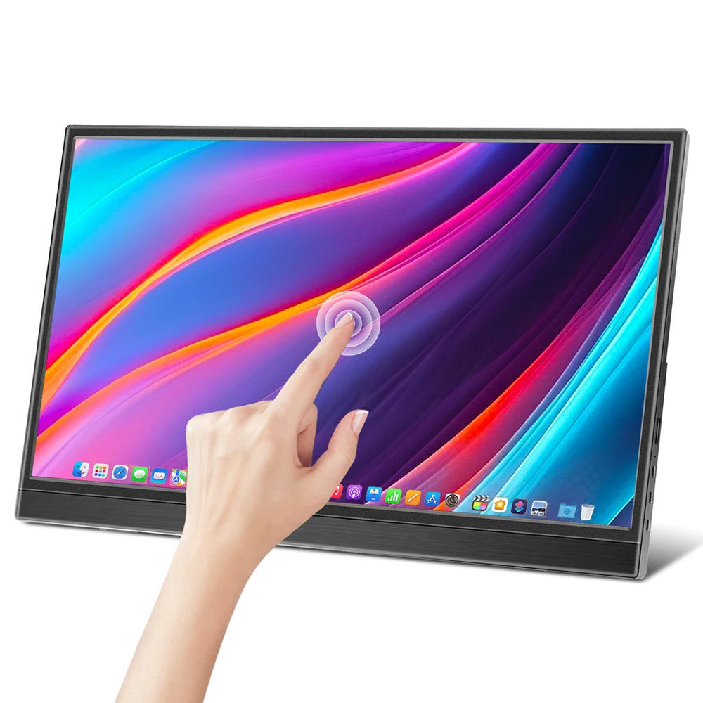 Portable Monitor Touchscreen 16/15.6/14 inch Monitors for USB HDMI-Compatible Computer Display