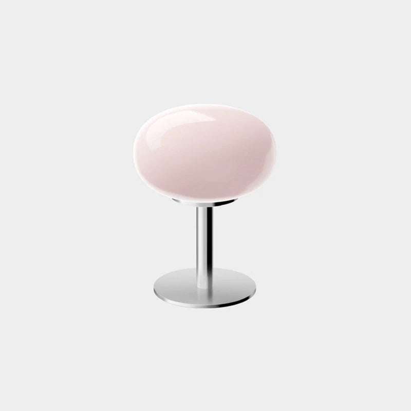 Macaron Glass Table Lamp Living Room Atmosphere Lamps Eye Protection Night Light Bedside Decor