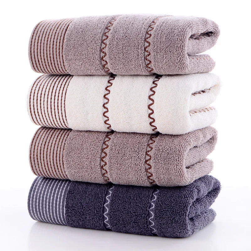 Premium Quality Soft Hand Towels 73 x 34cm 100% Cotton Highly Absorbent 1PCS Towels for Bathroom Gym Hotel and Spa hair Towels