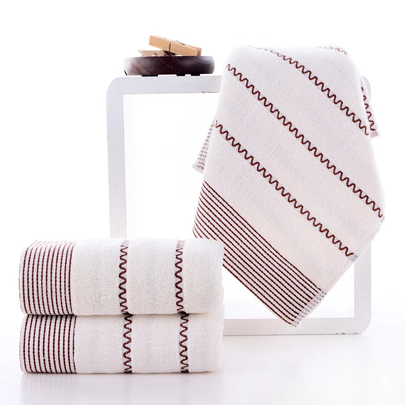 Premium Quality Soft Hand Towels 73 x 34cm 100% Cotton Highly Absorbent 1PCS Towels for Bathroom Gym Hotel and Spa hair Towels