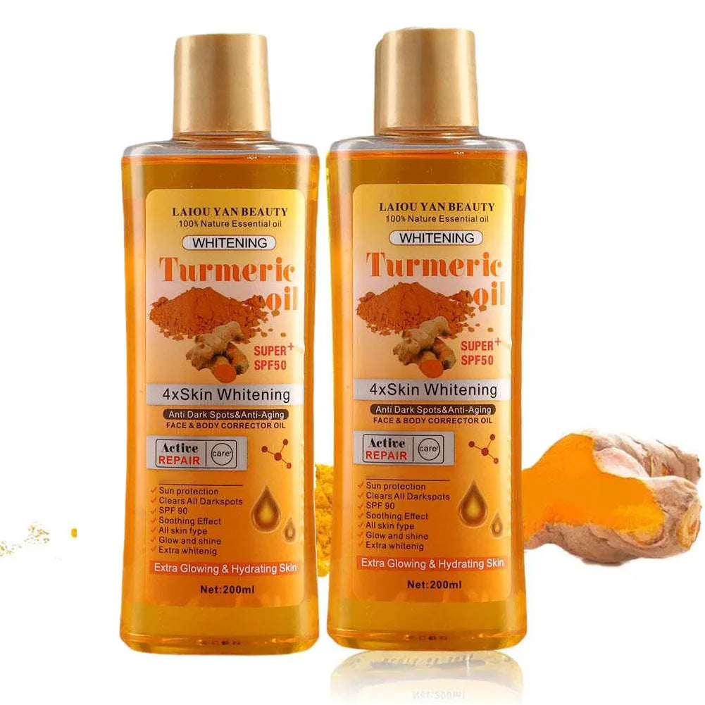 Turmeric Essential Oil Ginger Deep Hydration Nourishing Smoothing Face Serum Oil  Skin Care