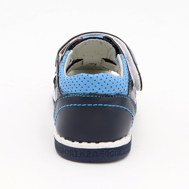 Cute eagle Summer Boys Orthopedic Leather Toddler Kids Shoes for Boys Closed Toe Baby Flat  Shoes  Size 20-30 New