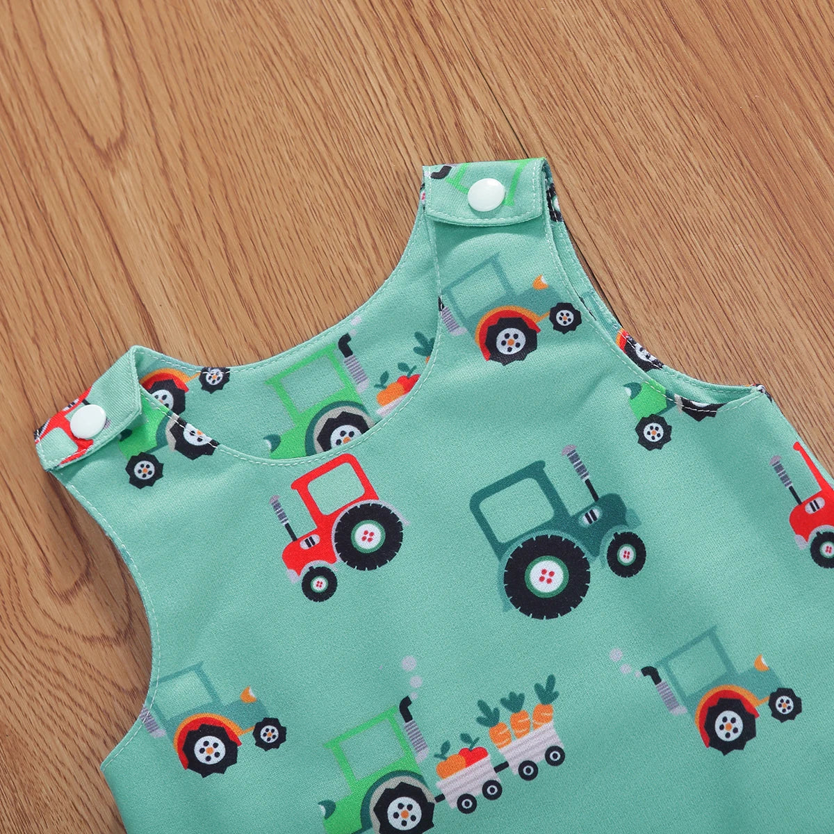 Summer Newborn Baby Boys Girls Cotton Romper Sleeveless Button Jumpsuit Playsuit Overalls Casual Outfits