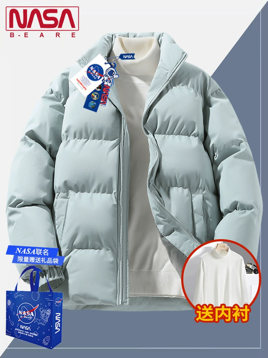 NASA Boys Winter down Thick Coat Cotton Coat