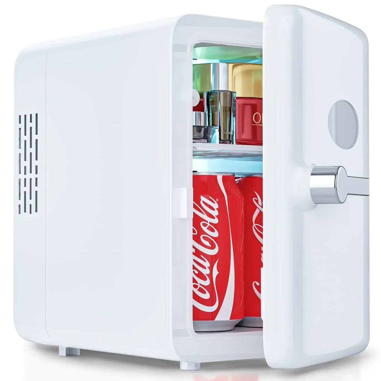 Mini Fridge 4L Portable Drinks Fridge Small with Cooling and Heating Function for Home Office Car and Camping