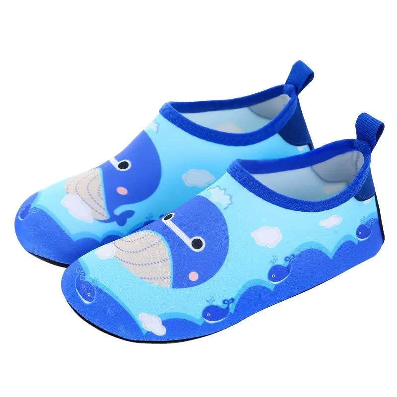 Kids Soft Foldable Water Shoes Boys Girls Quick-Dry for Beach Summer Outdoor Wading Swimming Surf Sea Slippers