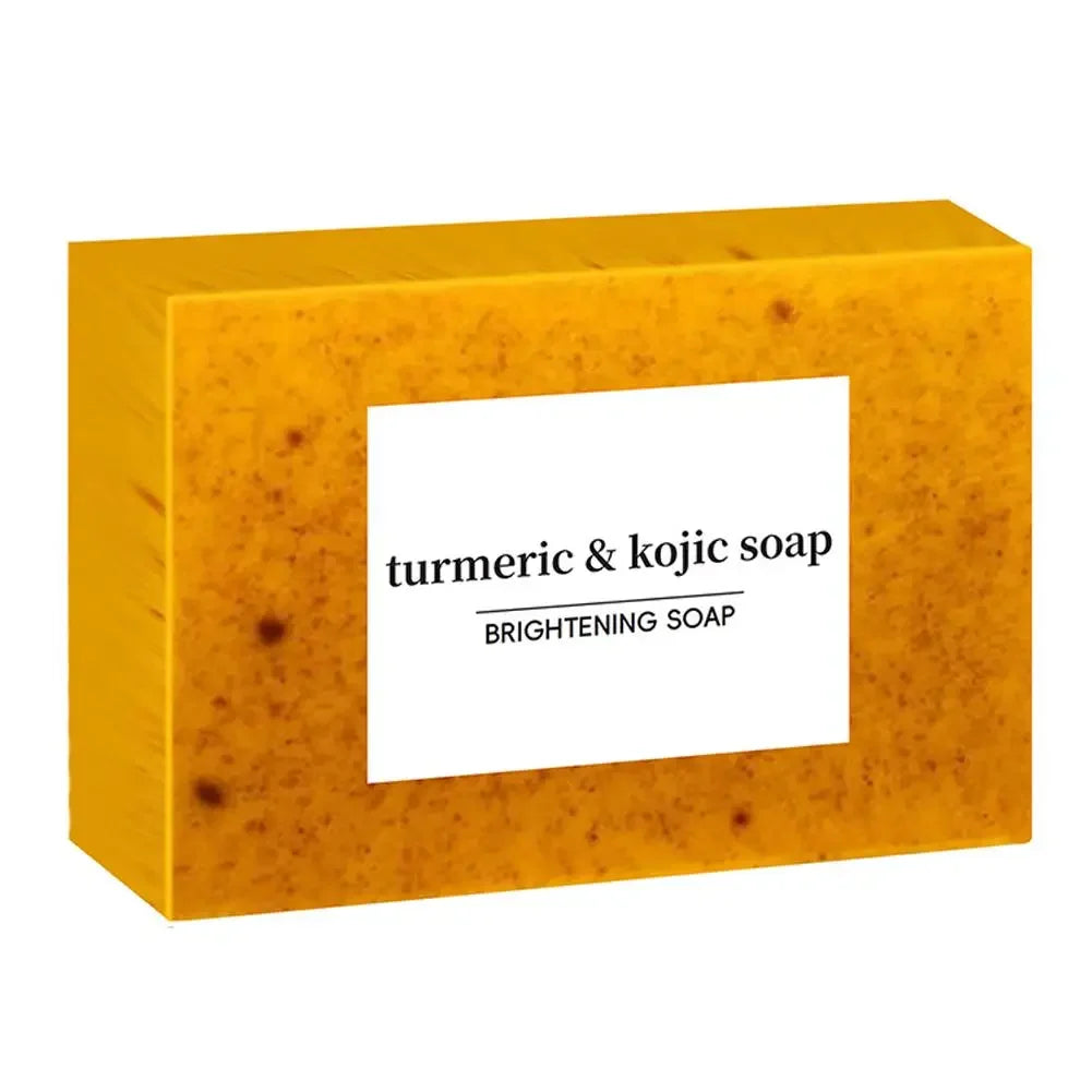 Turmeric Hand Made 100g Soap, Lemon Kojic Acid Soap, Shower and Facial Soap  Deep Cleaning For Face Body Skin Care