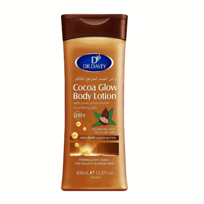 Cocoa Butter Body Lotion - Unisex 13.530 Ounce No Alcohol Moisturizing Cream for All Skin Types