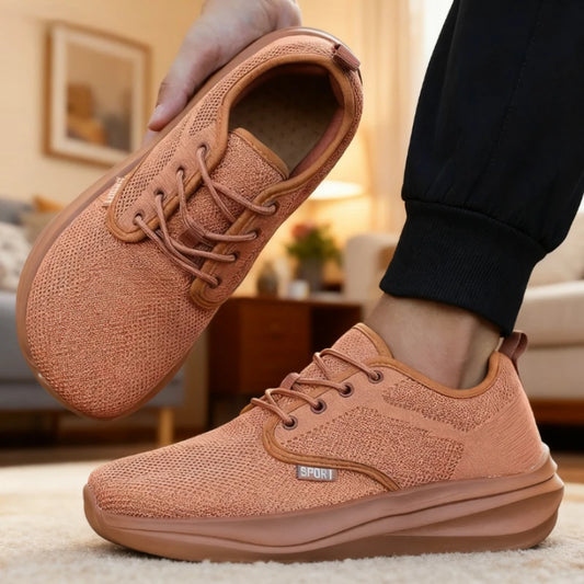 Men's Casual Wide Barefoot Shoe Unisex Non-Slip Fashionable Breathable Sneakers