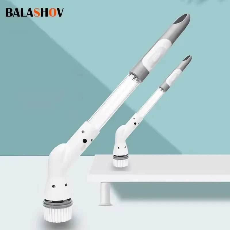 Wireless Electric Cleaning Brush Spin Scrubber Multifunctional Cleaning Tools Parlour Kitchen Bathroom Cleaning Gadgets