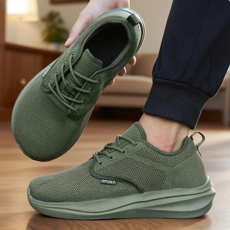 Men's Casual Wide Barefoot Shoe Unisex Non-Slip Fashionable Breathable Sneakers