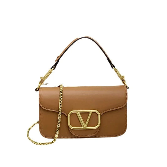 High-End Chain Small Square Bag for Women Fashionable Versatile Light Luxury Single Shoulder Crossbody Bag