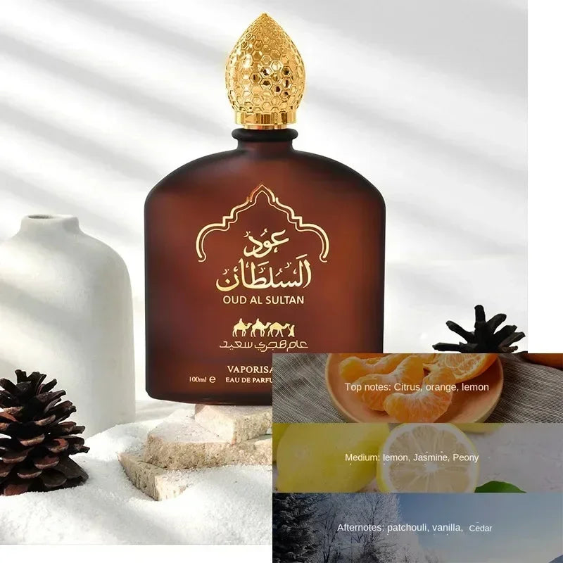 Original 100ml Body Spray Saudi Arabia Imported Fragrance Oil for Men and Women