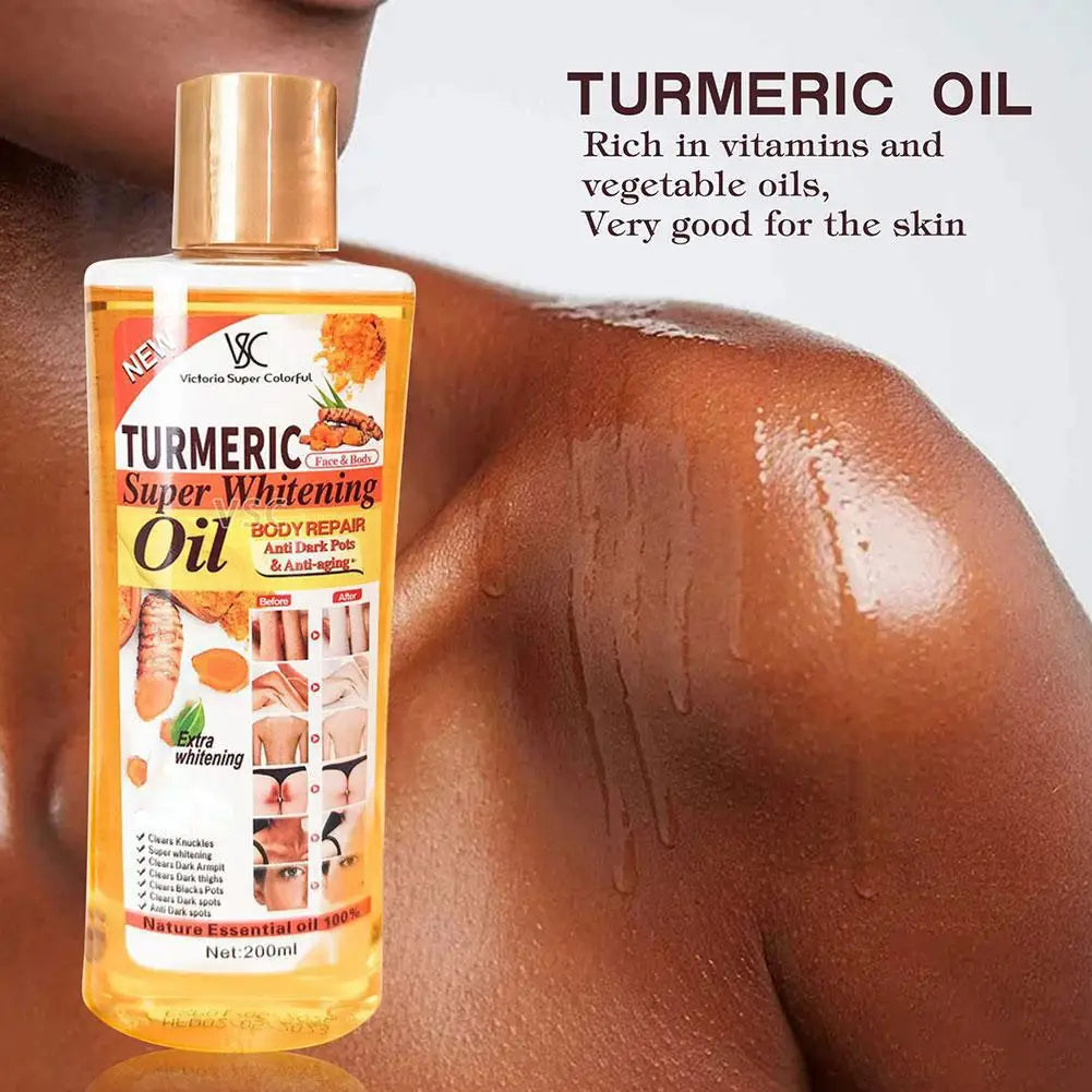 Turmeric Dark Spot Remover Serum Oil Firming Lifting, Clear Skin Tone, Moisturizing, Pore Shrink,Skin Care Serum