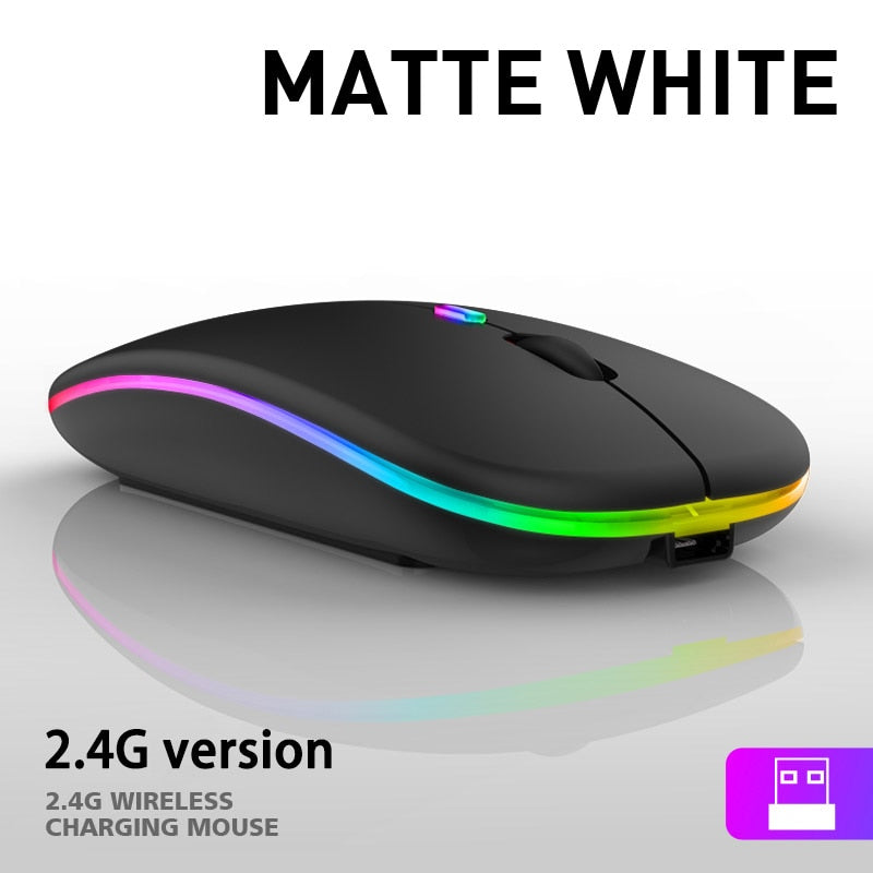 Pc Gamer  Wireless Bluetooth Silent Mouse 4000 DPI For MacBook Tablet Computer Laptop PC Mice Slim Quiet 2.4G Wireless Mouse