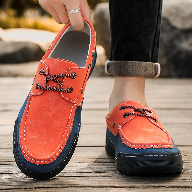 Summer Shoes Man Loafers Lightweight Driving shoes Walking Breathable Comfortable Casual Shoes