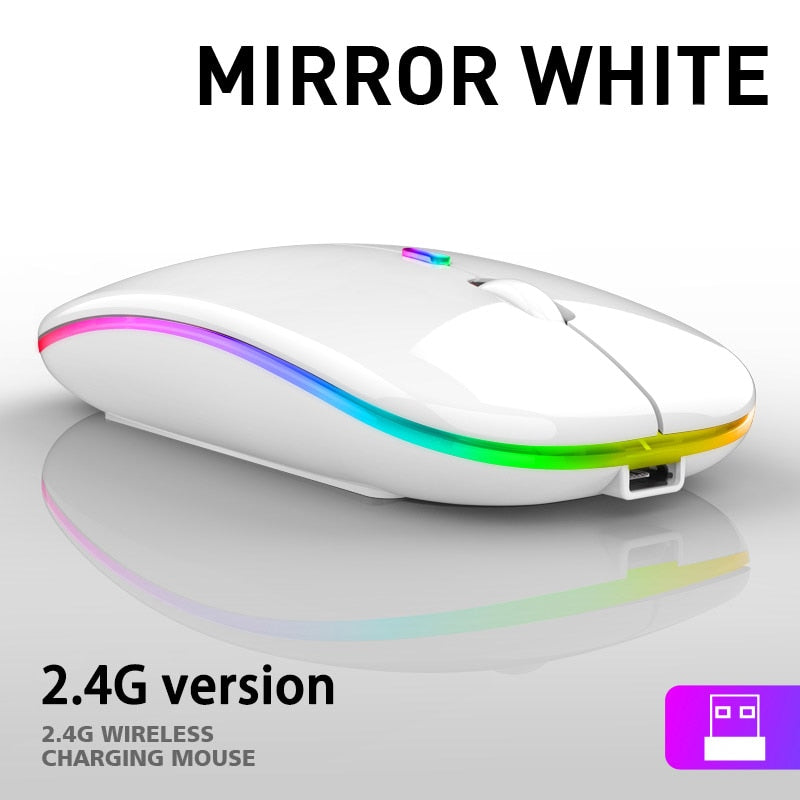 Pc Gamer  Wireless Bluetooth Silent Mouse 4000 DPI For MacBook Tablet Computer Laptop PC Mice Slim Quiet 2.4G Wireless Mouse