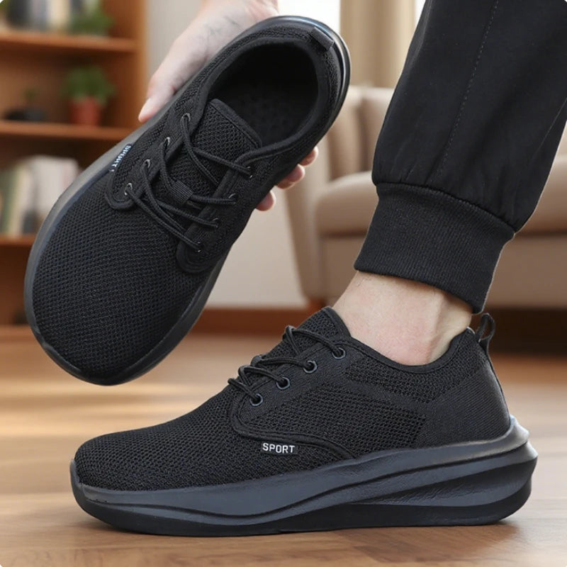 Men's Casual Wide Barefoot Shoe Unisex Non-Slip Fashionable Breathable Sneakers