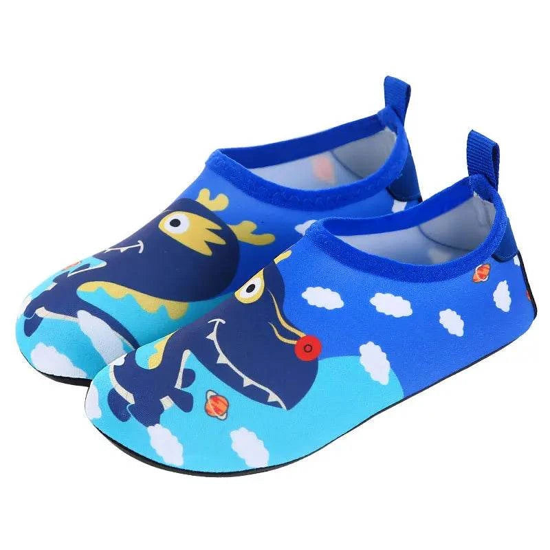 Kids Soft Foldable Water Shoes Boys Girls Quick-Dry for Beach Summer Outdoor Wading Swimming Surf Sea Slippers