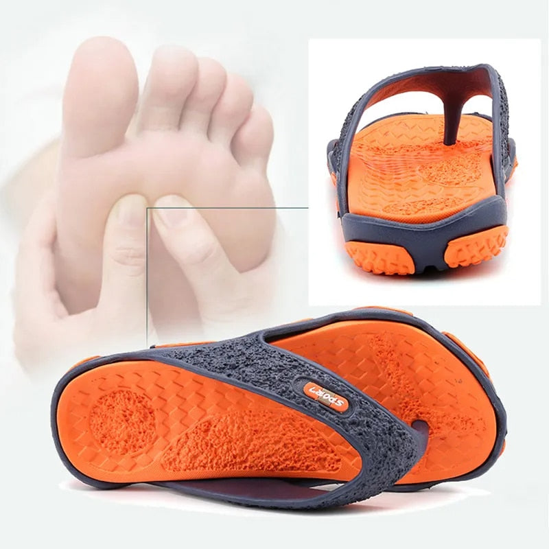 Quality Men&#39;s Shoes For Male Slippers Plus Size 40-45 Fashion Summer Men Flip Flops Outdoor Soft Casual Shoes Men