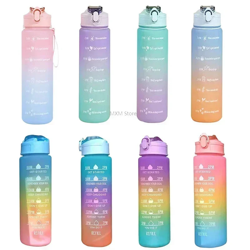 900ML Water Bottle Portable Drinkware Termos Stainless Steel Thermos Bottle Outdoor Sport