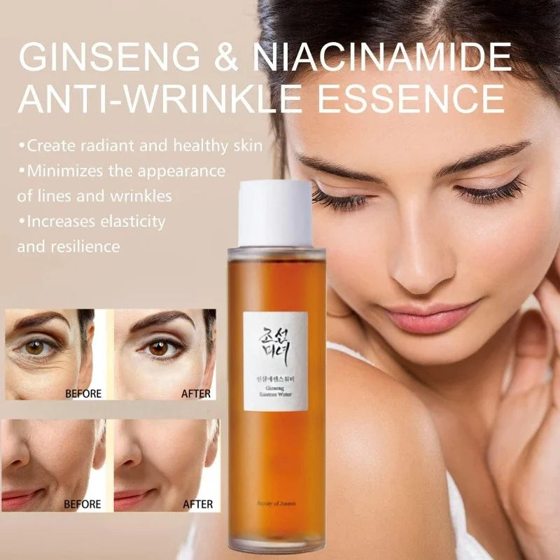 Ginseng Anti-Ageing Essence Firming Improving Loose Skin Facial Reduce Fine Lines Lighten Skin 150ml