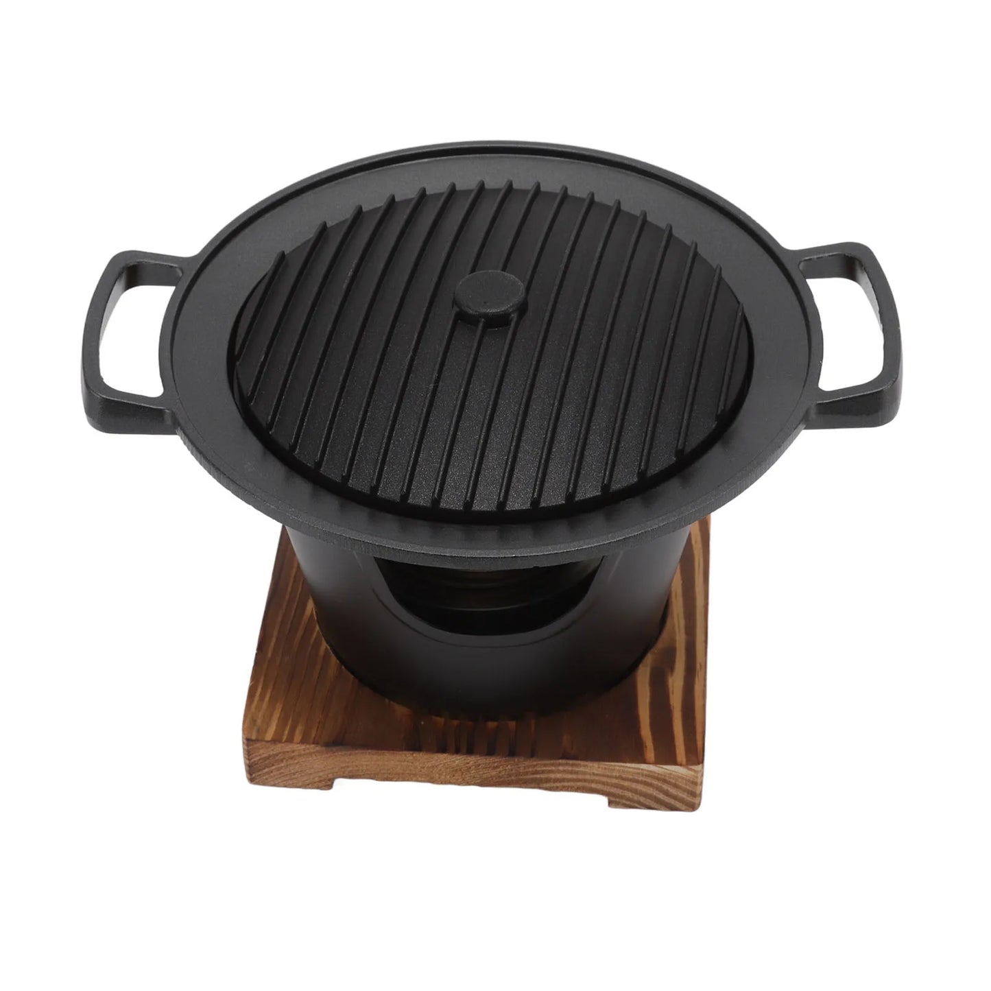 Portable Smokeless Hibachi Charcoal Grill Aluminium Alloy Mini Barbecue for Camping Home BBQ Accessories