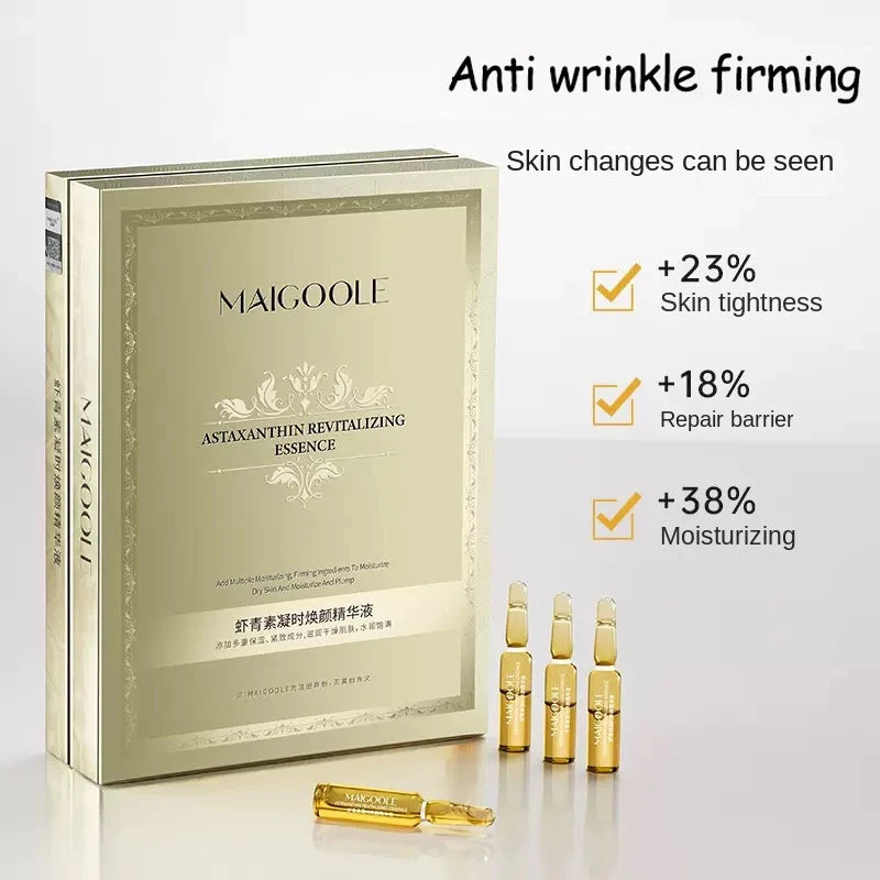 High-end Anti Wrinkle Facial Ampoules Sets Collagen Firming Serum Vitamin C Anti-Aging Essence Hyaluronic Acid Beauty Health