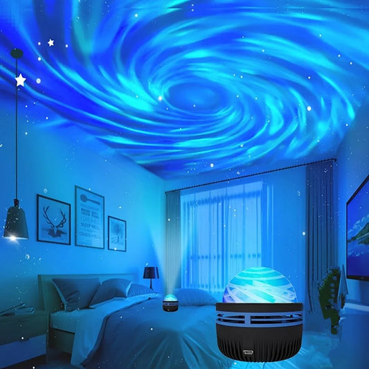 LED Light Colorful Galaxy Sky Projector Bedroom Night Light Christmas Party Decoration